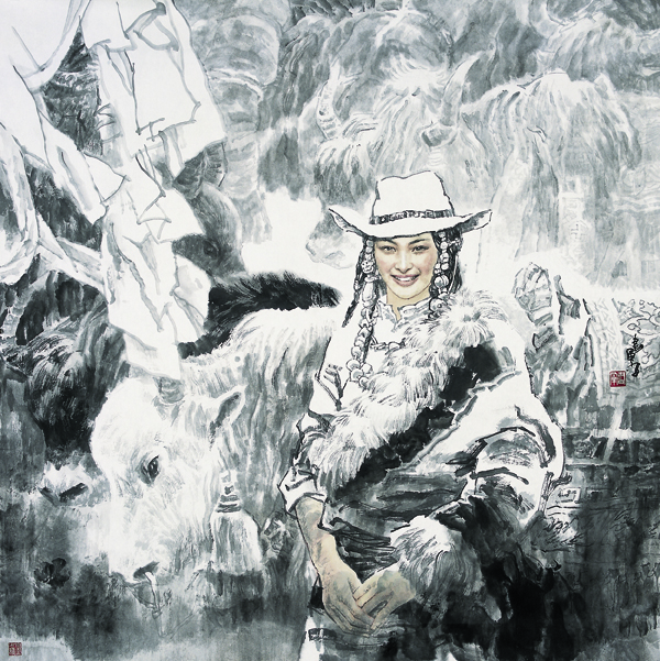 劉書軍 西海的風 130cmx130cm 2007年.jpg
